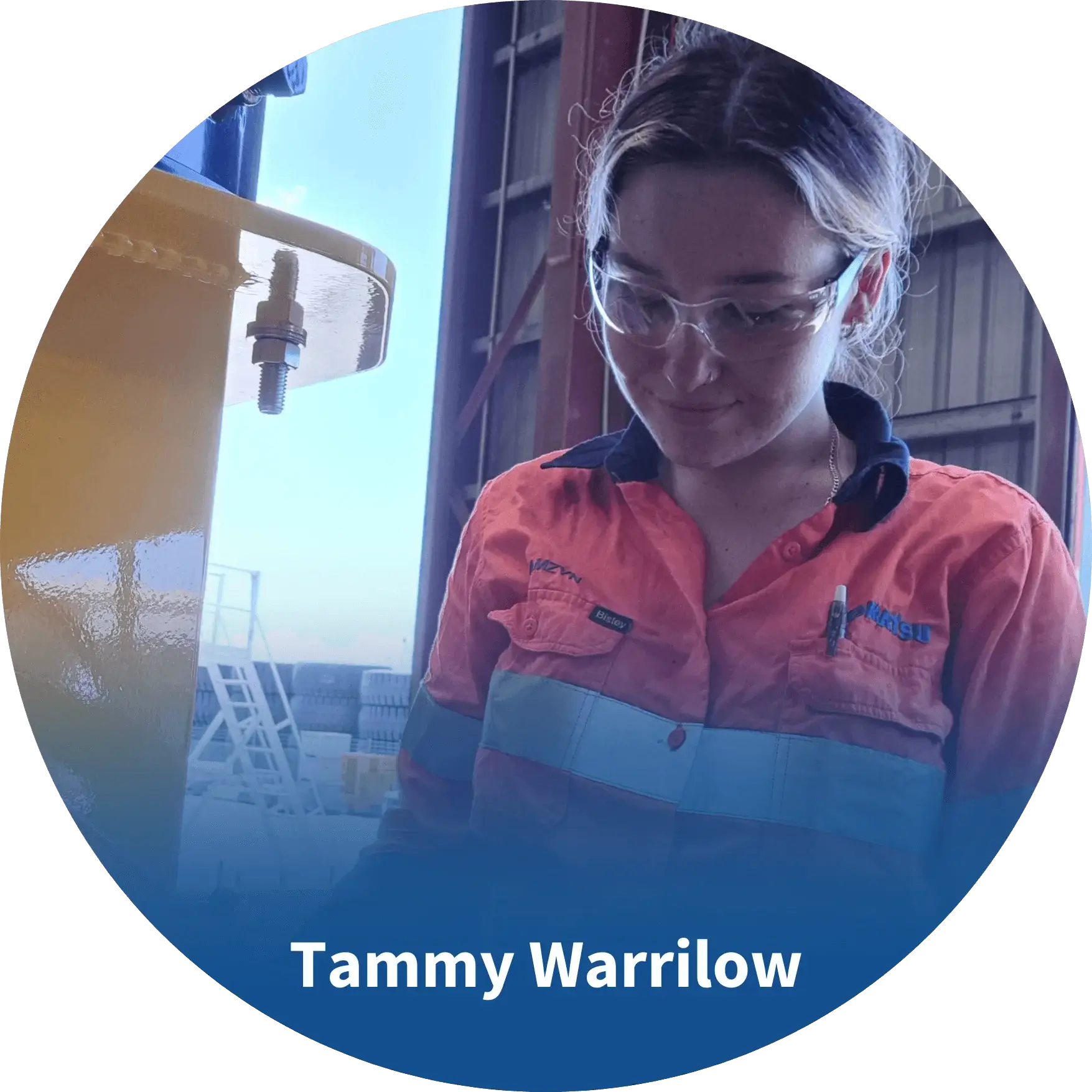 Tammy Warrilow-Komatsu Apprentices Program