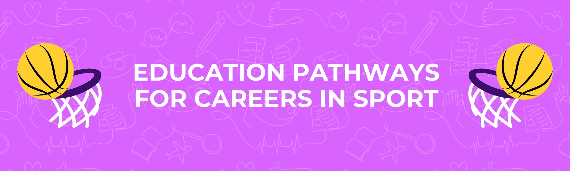 Education Pathways For Careers In Sports Title