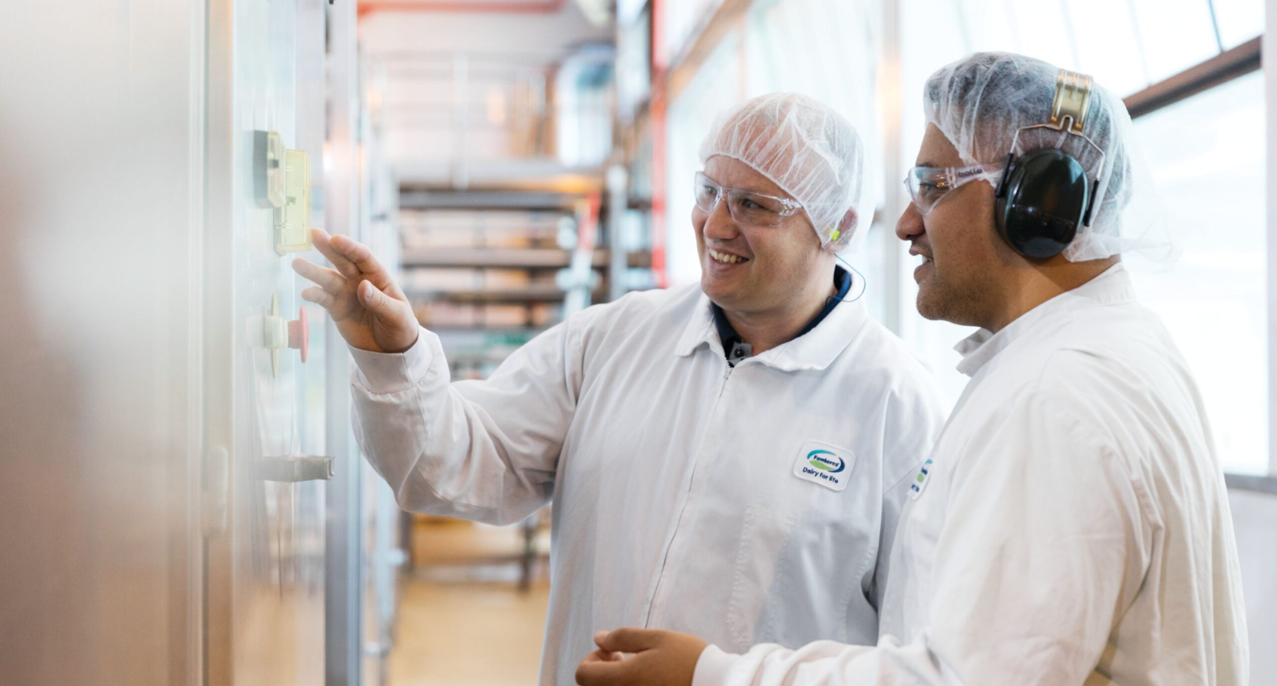 Operations employees at Fonterra