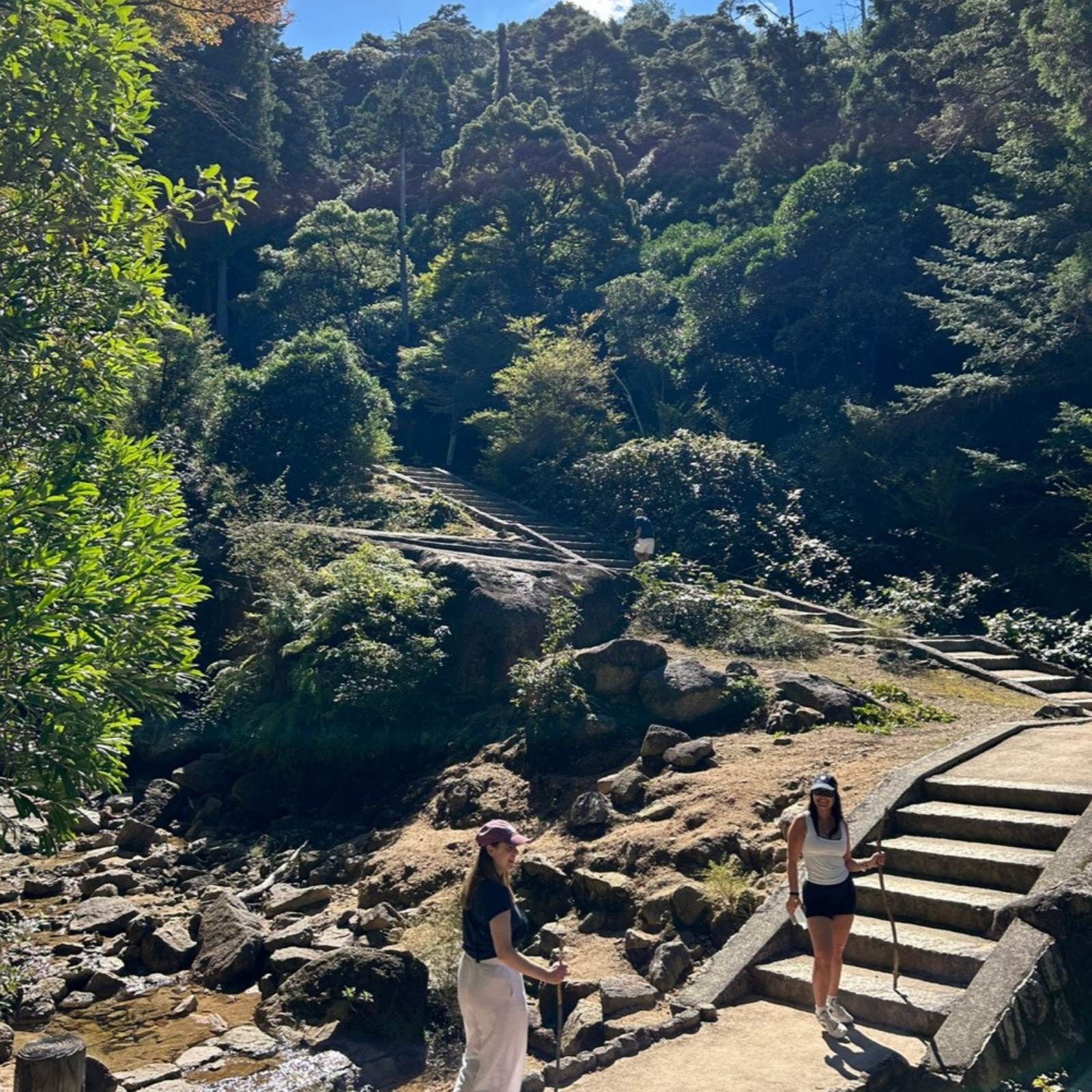 outdoor hike at mount Fuji